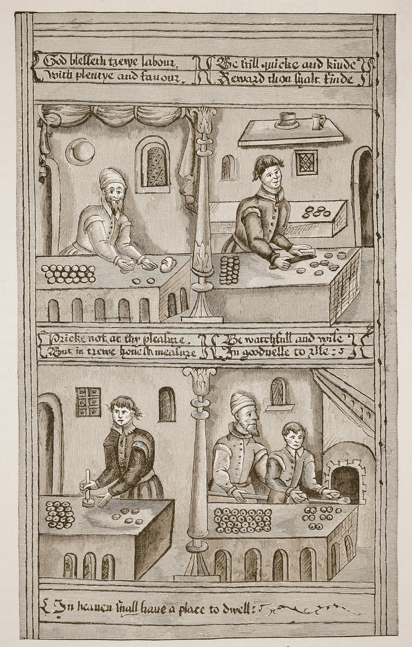 Fornaio di York, 1595-1596 da English School