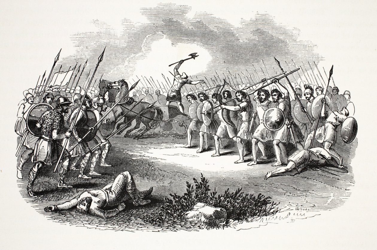Battaglia di Rhuddlan Marsh da English School