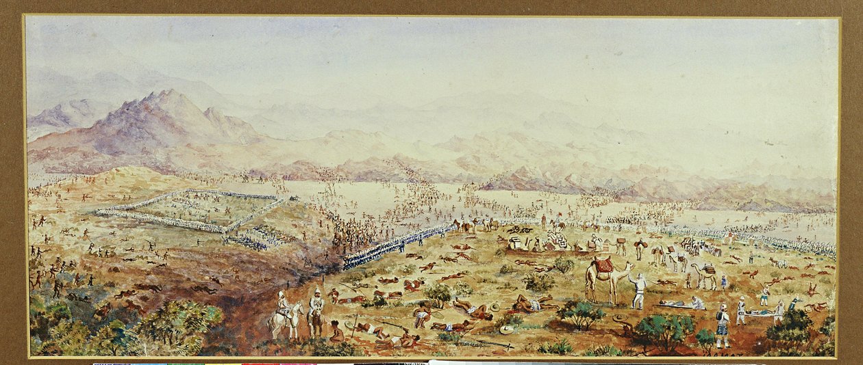 Battaglia di Tamai, Sudan 1884 da English School