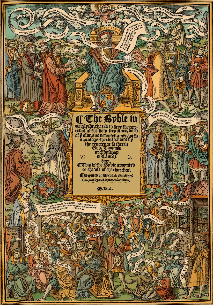 Bibbia - pagina del titolo da English School