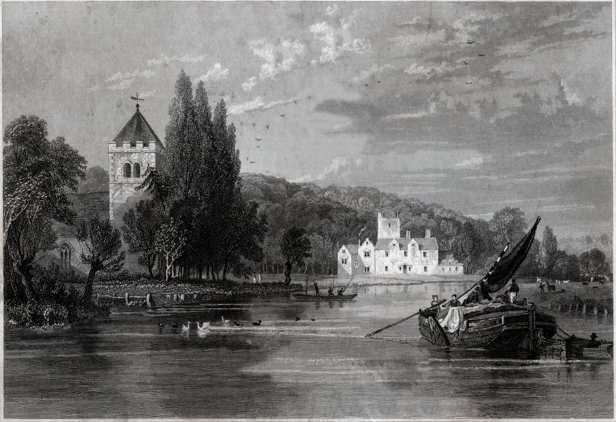 Abbazia di Bisham da English School