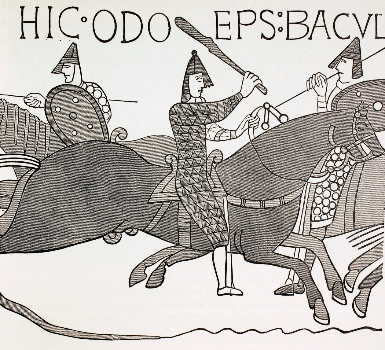 Il Vescovo Eudes con il suo Bastone d