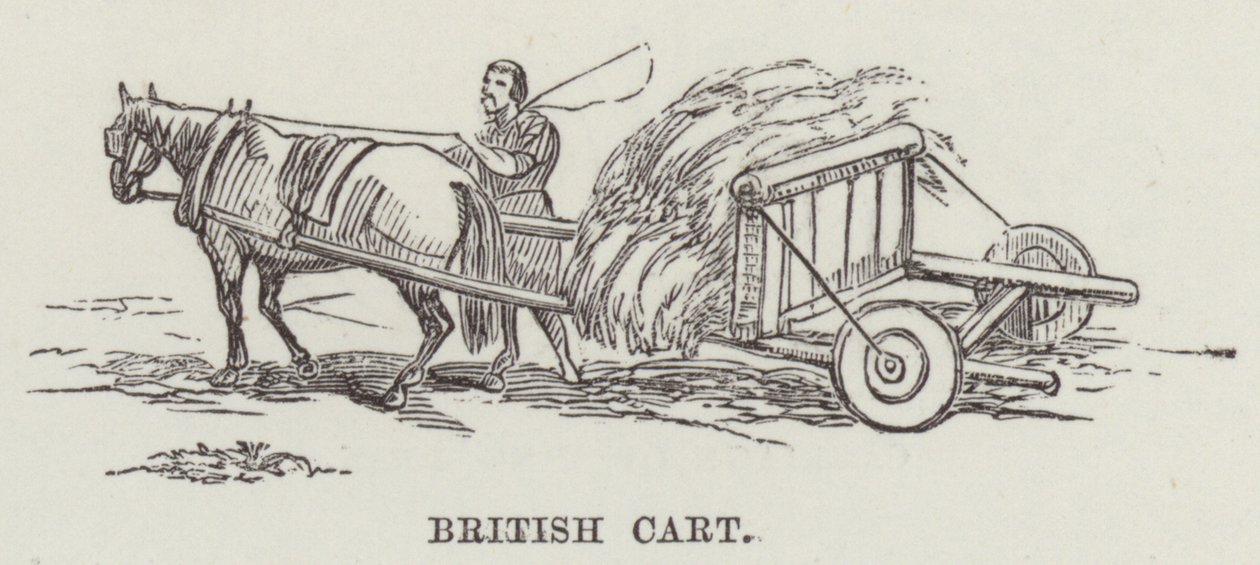 Carro inglese (incisione) da English School