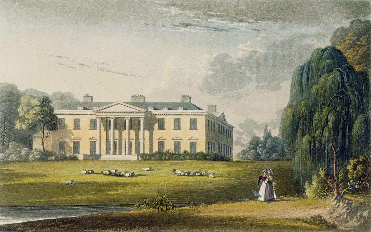 Broadlands, da Ackermanns Repository of Arts, 1825 da English School