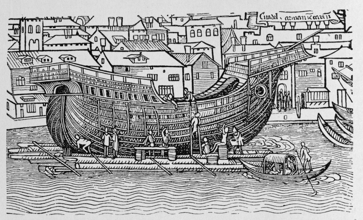Costruzione di una nave, da 