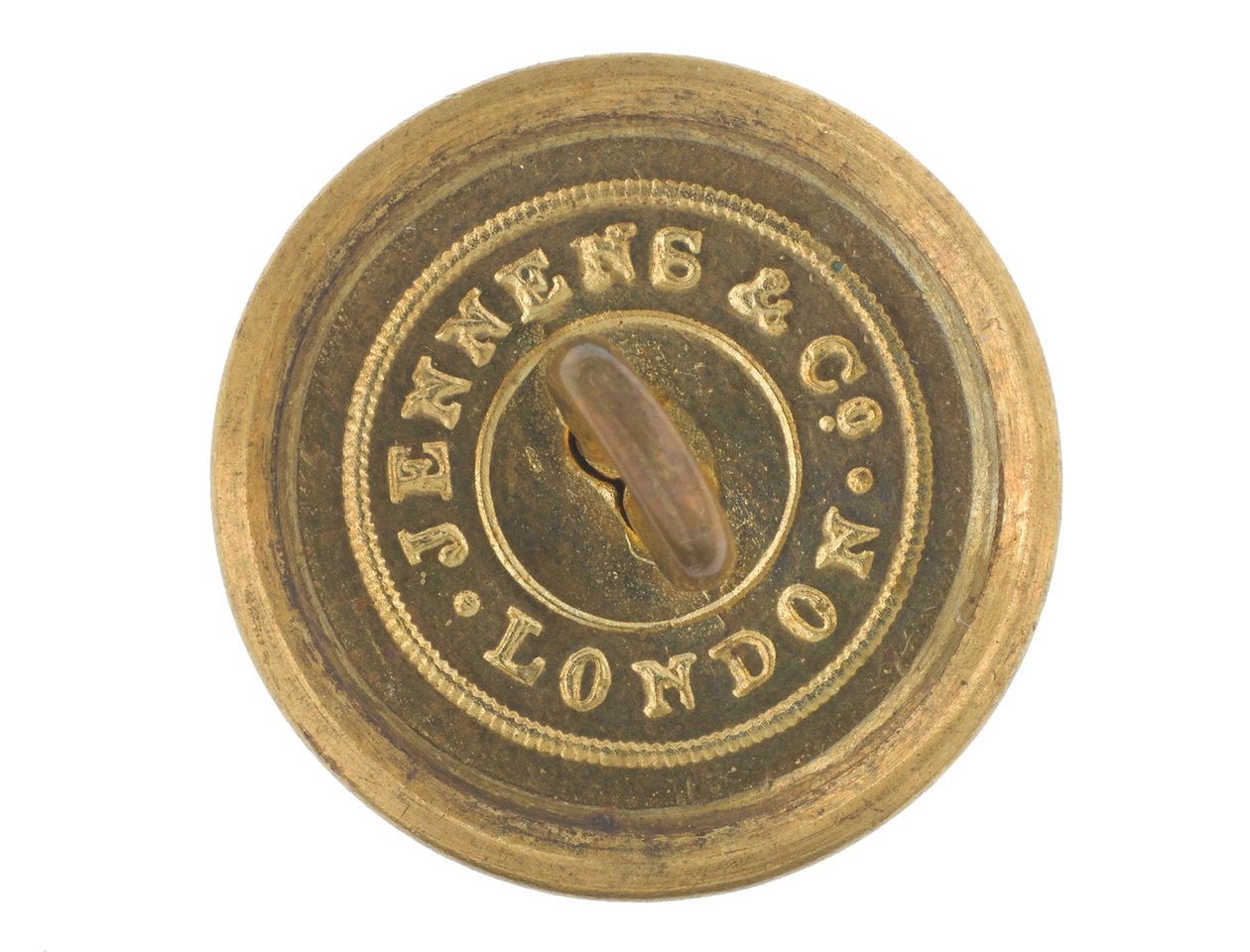 Bottone, 9º Reggimento dei Lancieri del Bengala, prima del 1901 da English School