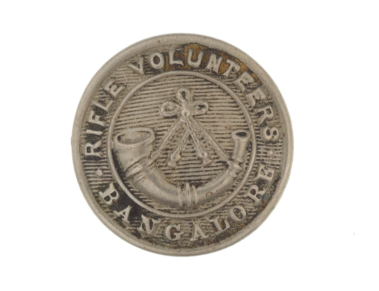 Bottone, Bangalore Rifle Volunteers, 1880-1920 da English School