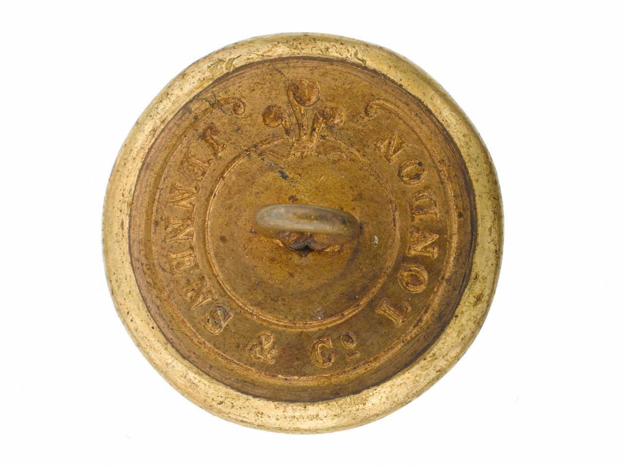 Bottone, Bengal Staff Corps, 1876-1891 da English School