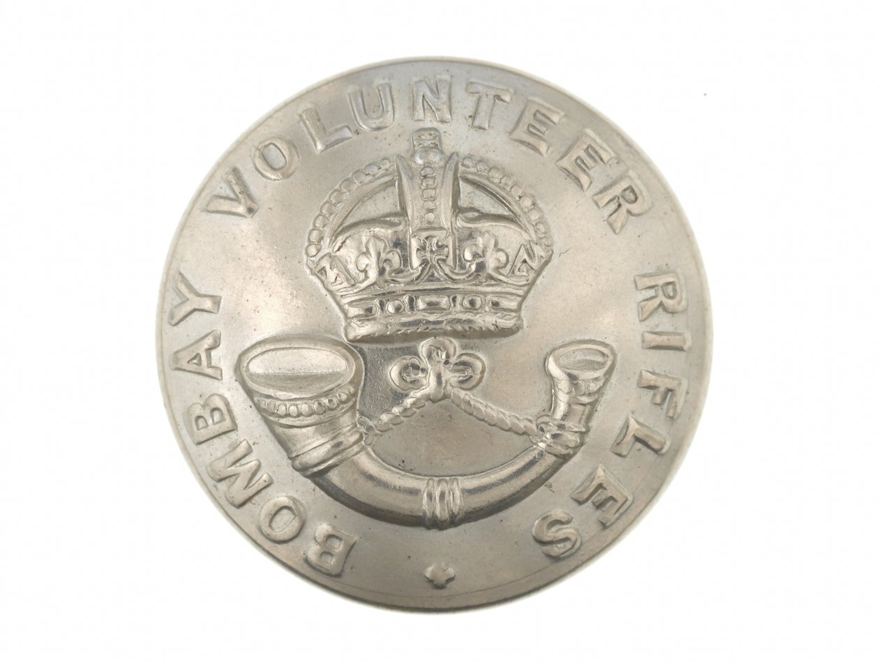 Bottone, Bombay Volunteer Rifles, 1901-1947 da English School