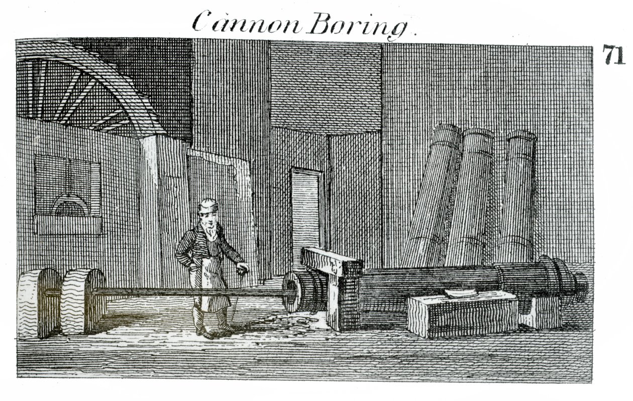 Foratura del cannone da English School