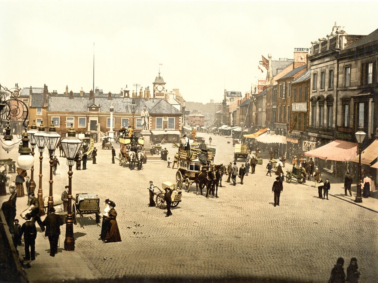 Piazza del Mercato di Carlisle da English School