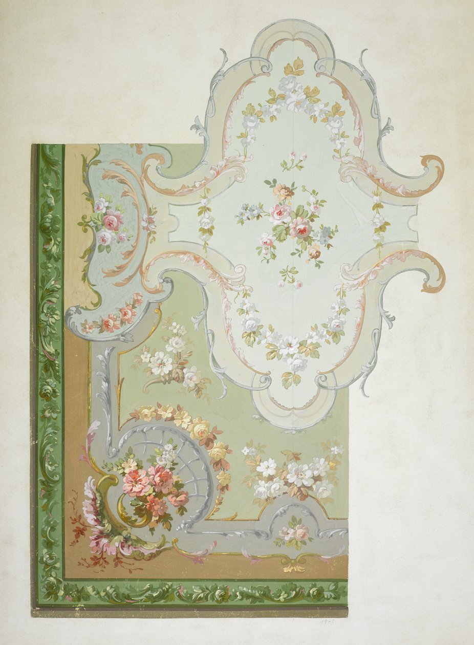 Disegno per tappeto da English School
