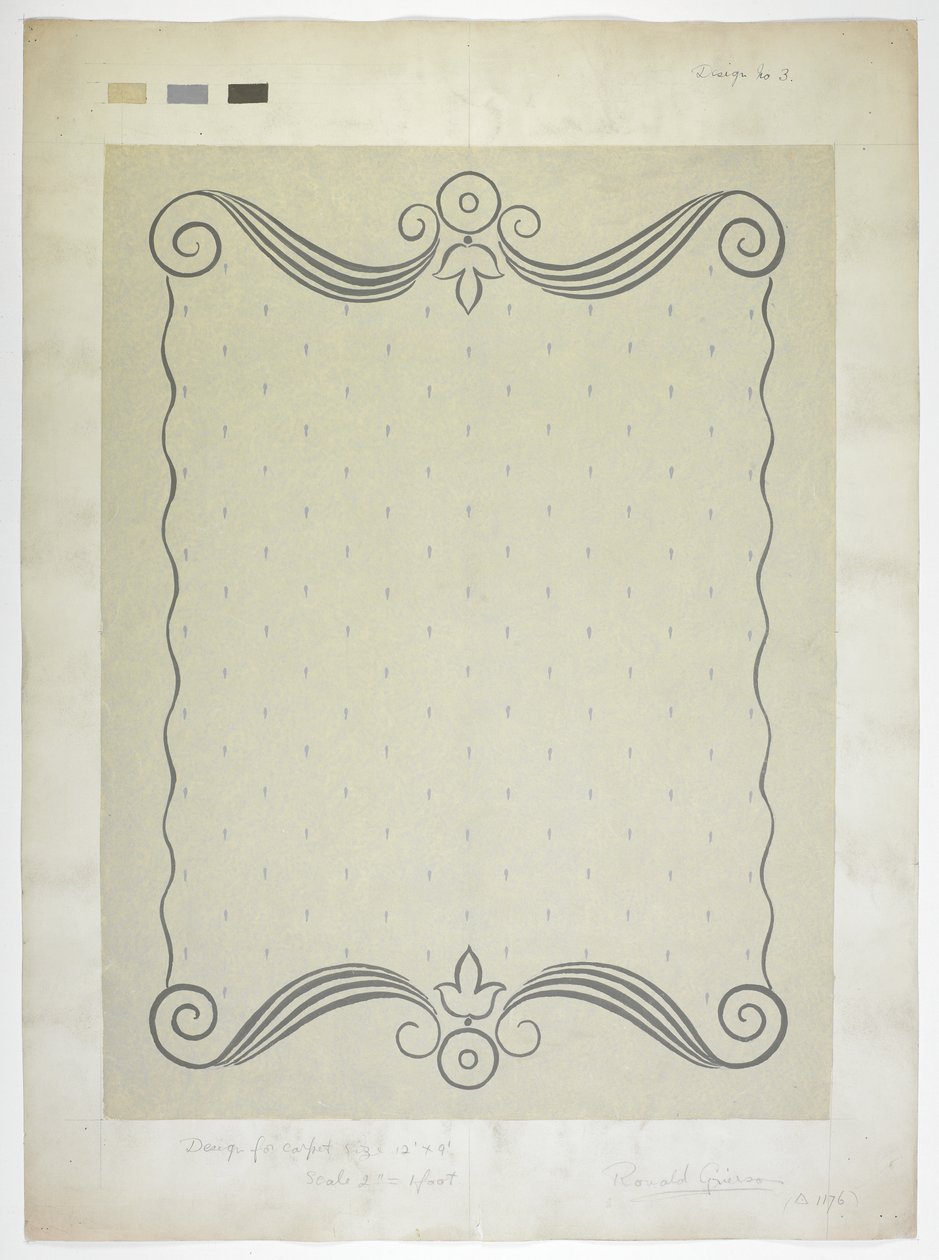 Design del tappeto da English School