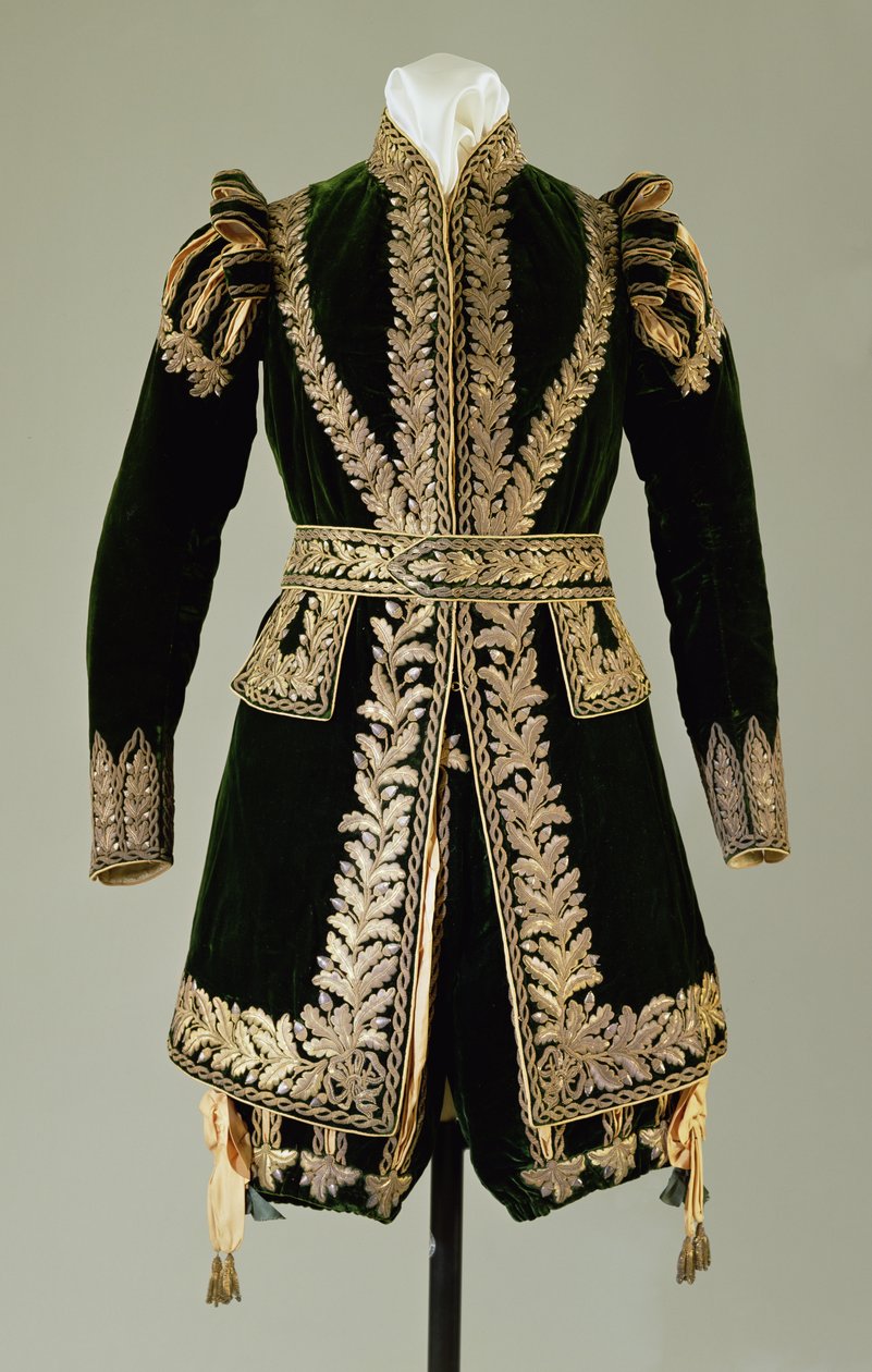 Costume cerimoniale, 1821 da English School