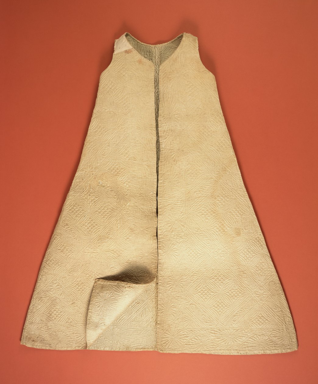 Vestito per bambino (raso di seta trapuntato) da English School