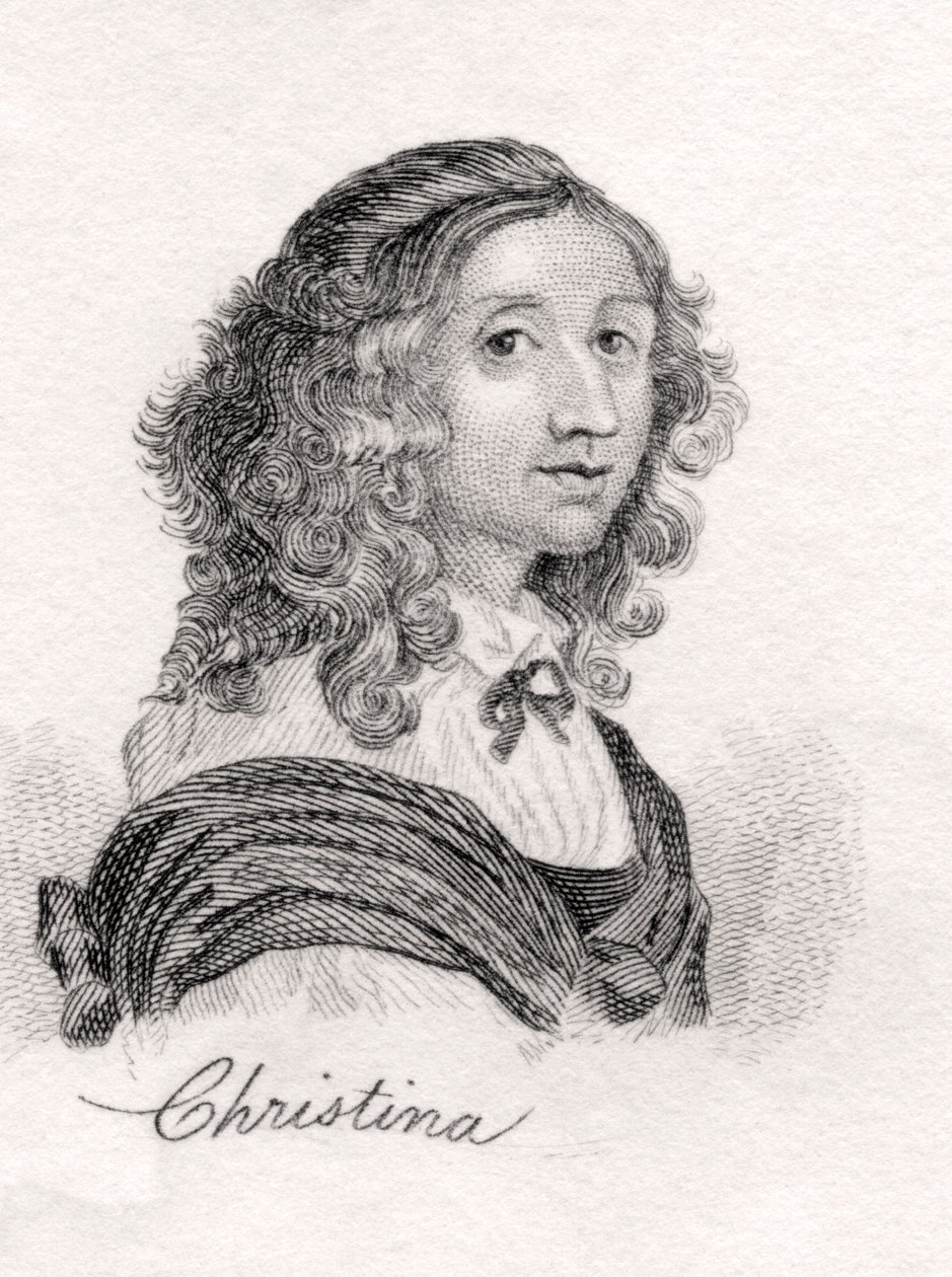 Cristina di Svezia, da Crabbs Historical Dictionary, pubblicato nel 1825 da English School