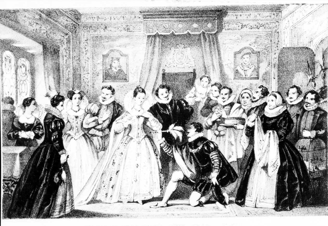 Natale alla corte della regina Elisabetta I da English School