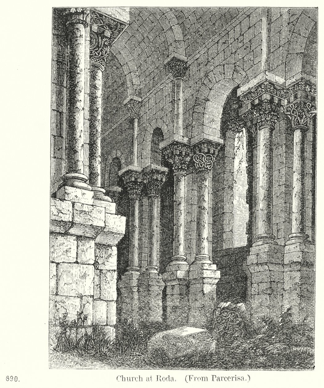 Chiesa di Roda (incisione) da English School