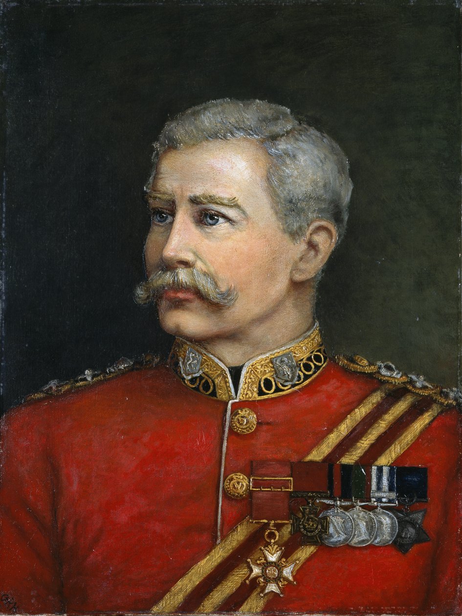 Colonnello Hugh Shaw VC CB, Reggimento Reale Irlandese, 1885 da English School