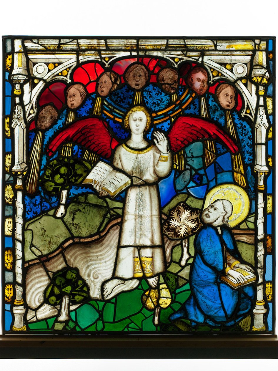 Pannello conservato dalla Grande Finestra Est a York Minster: 