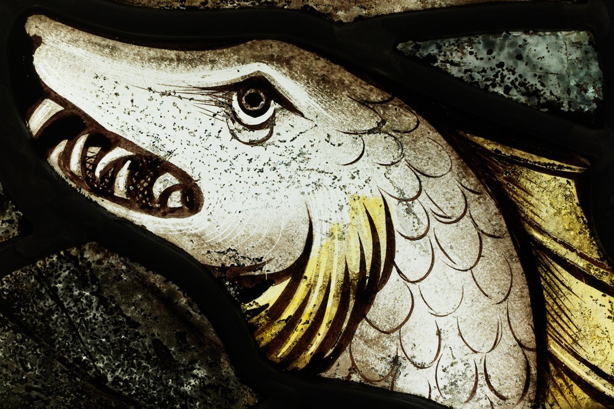 Sezione conservata dalla Grande Finestra Est a York Minster: 