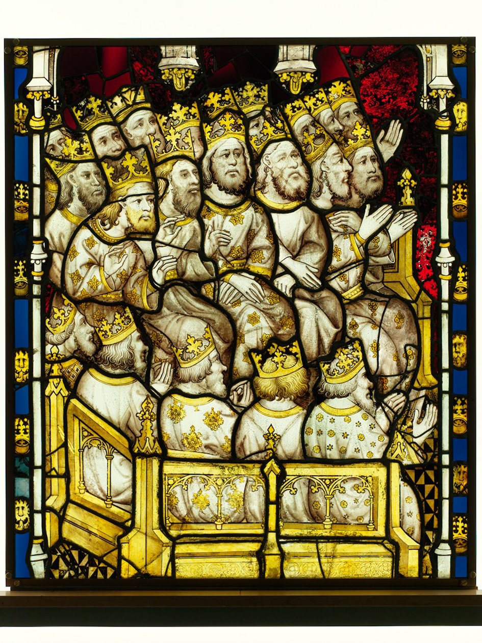 Sezione conservata dalla Grande Finestra Est a York Minster: 