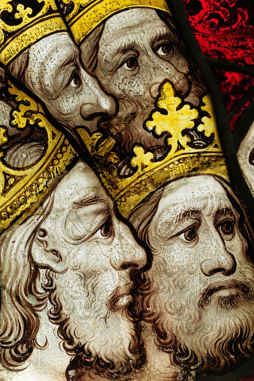Sezione conservata dalla Grande Finestra Est a York Minster: 