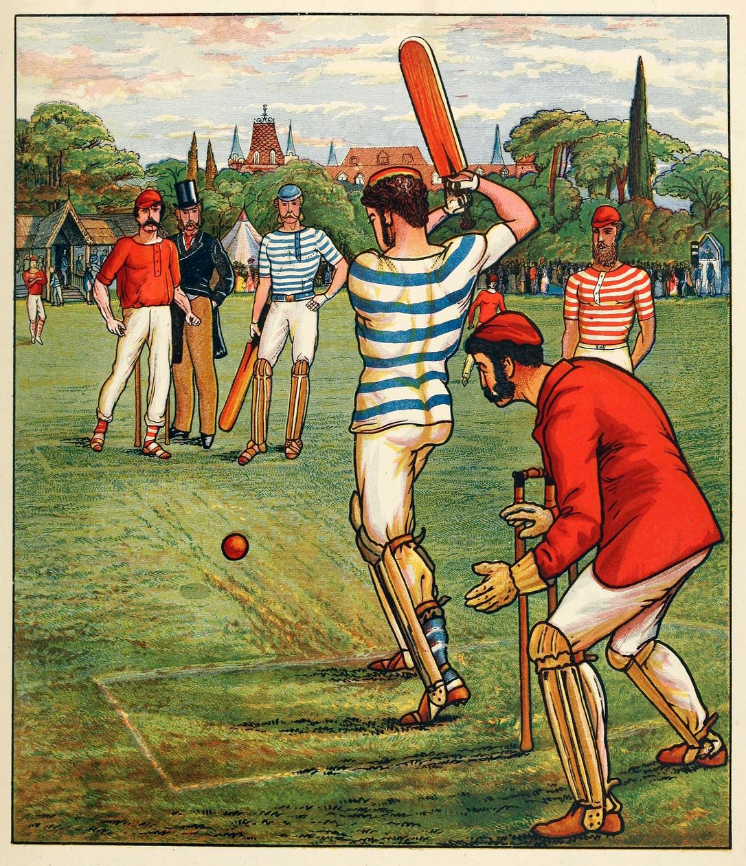 Cricket, da British Sports and Games da English School