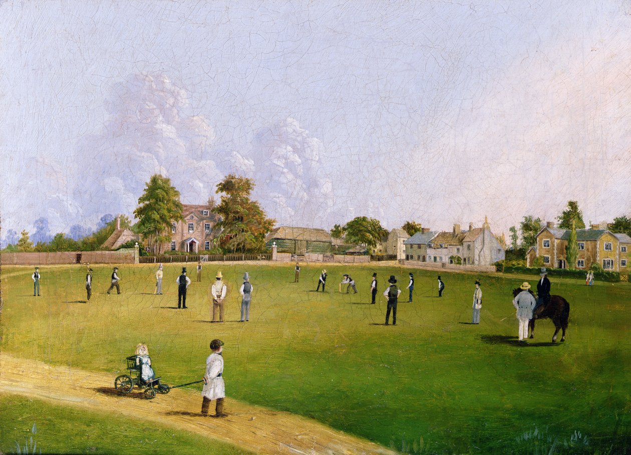 Cricket su Mitcham Green da English School