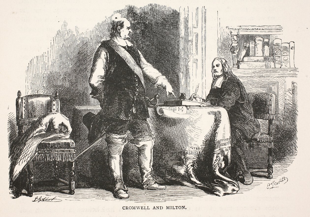 Cromwell e Milton da English School