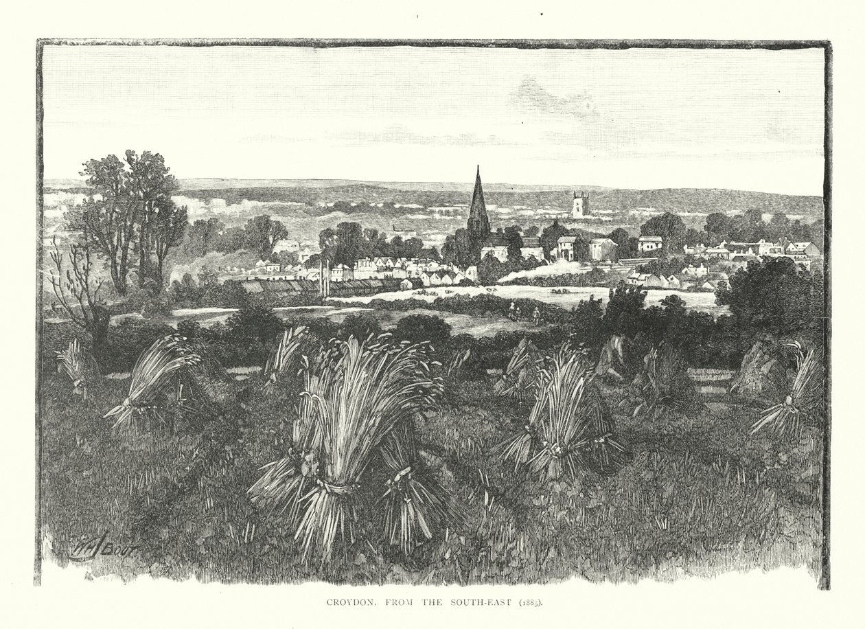 Croydon, da sud-est da English School