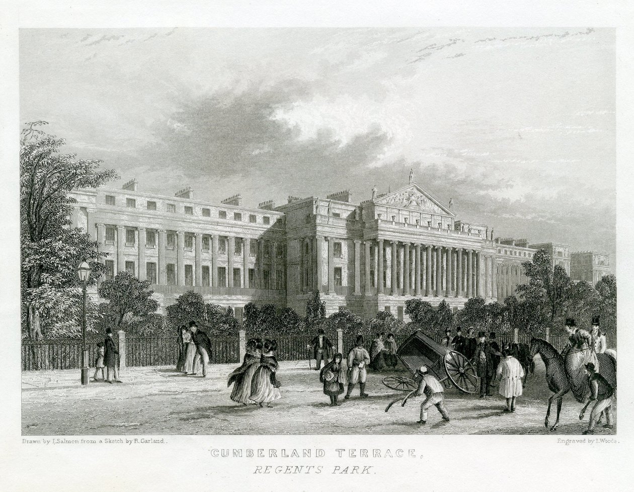Cumberland Terrace, Regents Park, Londra da English School