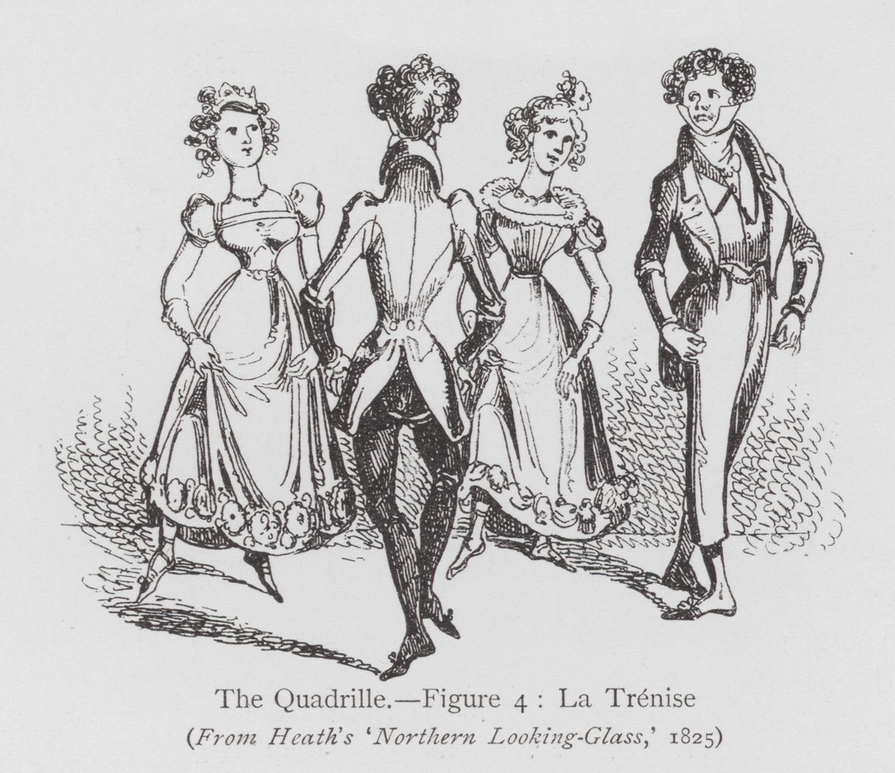 Danza: La Quadriglia, Figura 4, La Trenise da English School