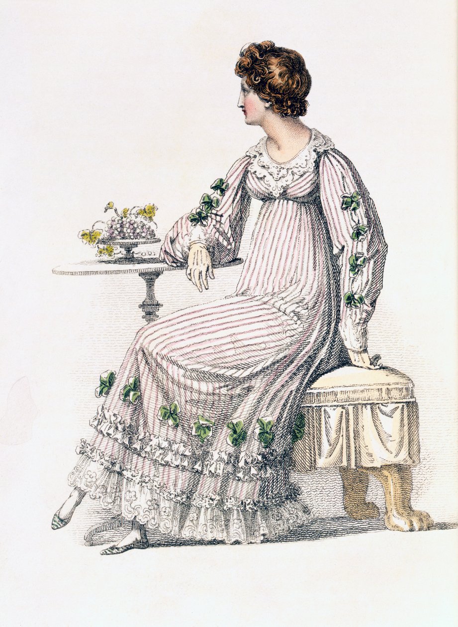 Abito da giorno, tavola di moda da Ackermann