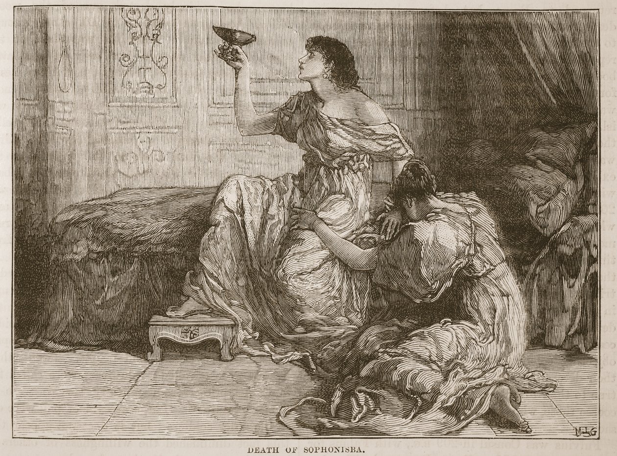 La morte di Sofonisba da English School