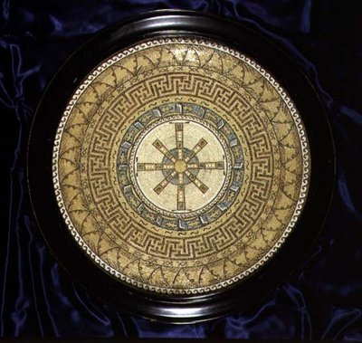 Design per pavimento a mosaico, c.1870 da English School
