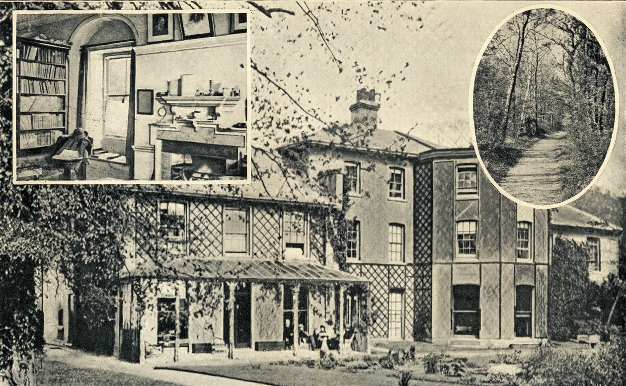Down House, Downe, casa di Charles Darwin dal 1842 da English School