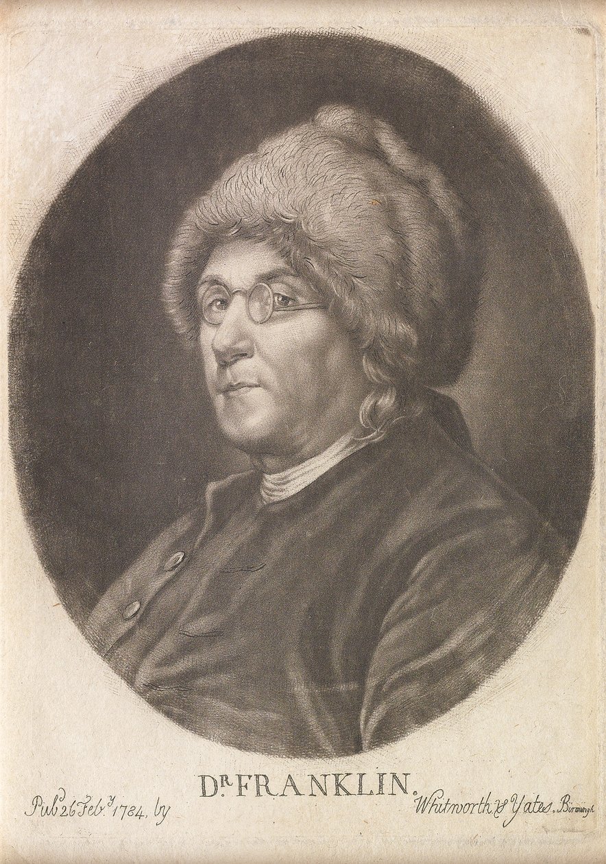 Dr. Franklin, 1784 da English School