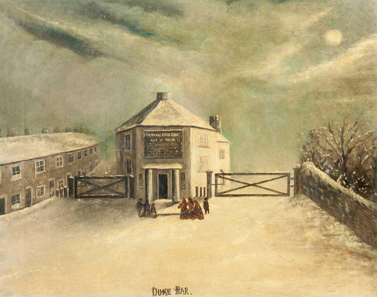 Duke Bar, Burnley, c.1850 da English School