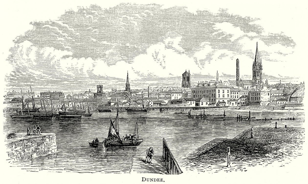 Dundee (incisione) da English School