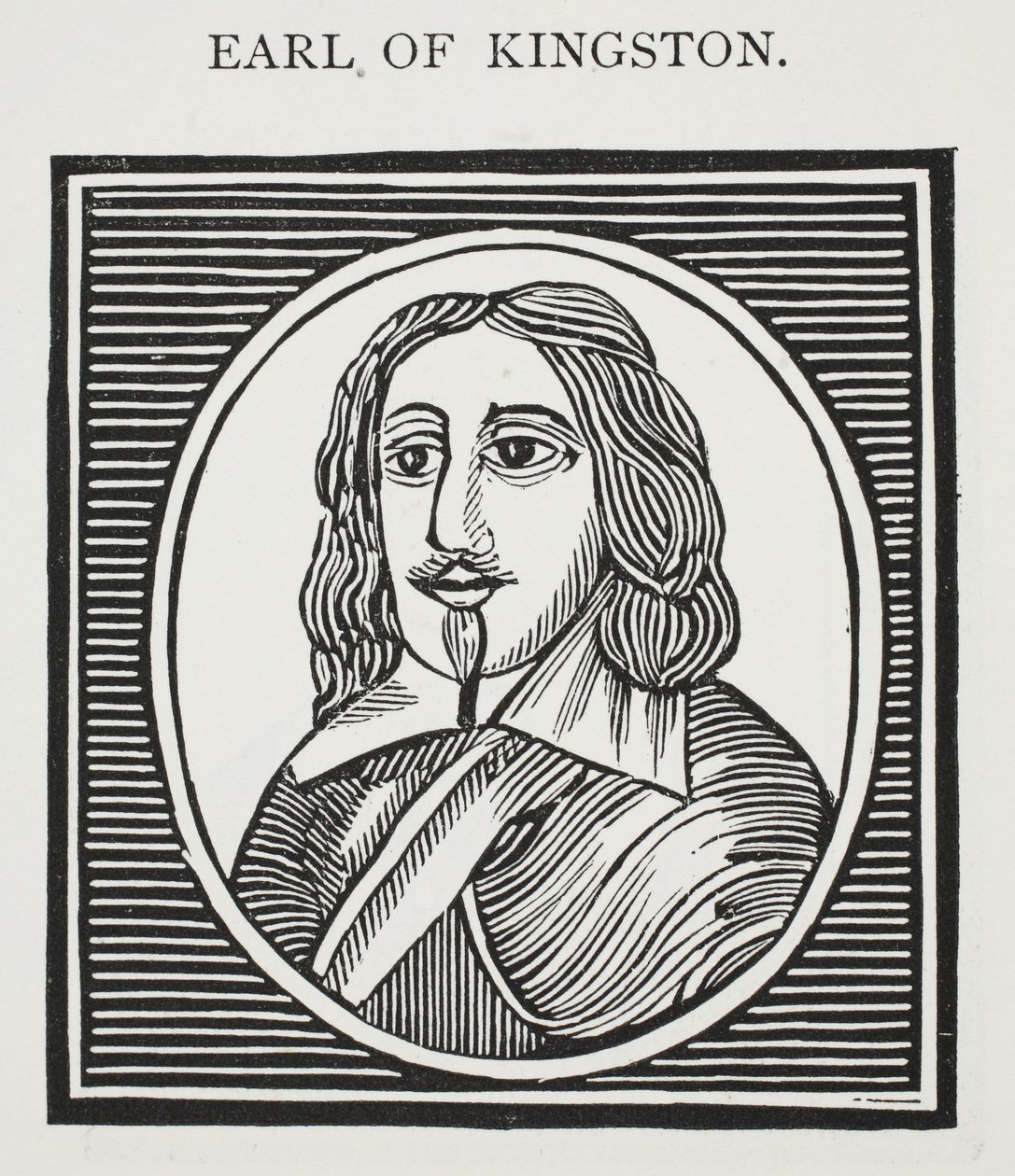 Conte di Kingston (1600-80), illustrazione da Chap-books del XVIII secolo di John Ashton, pub. 1882 da English School