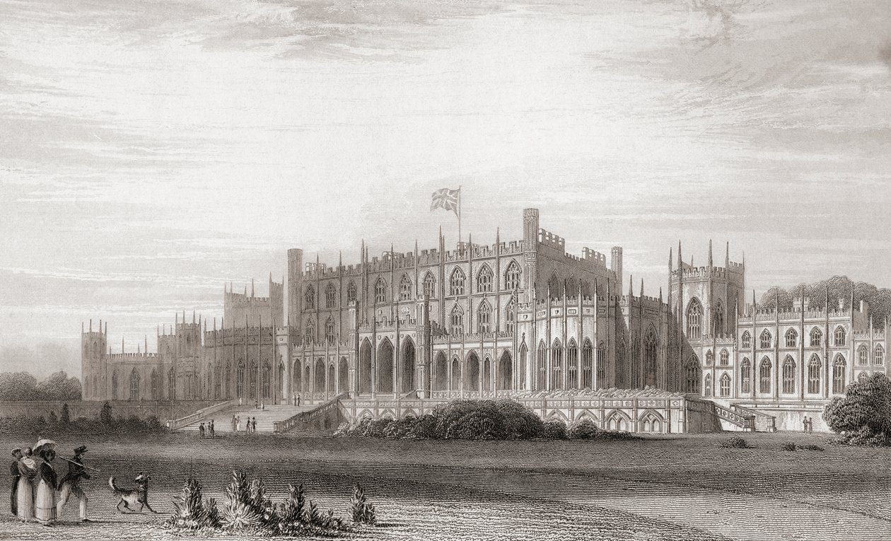 Eaton Hall, Cheshire, Inghilterra all