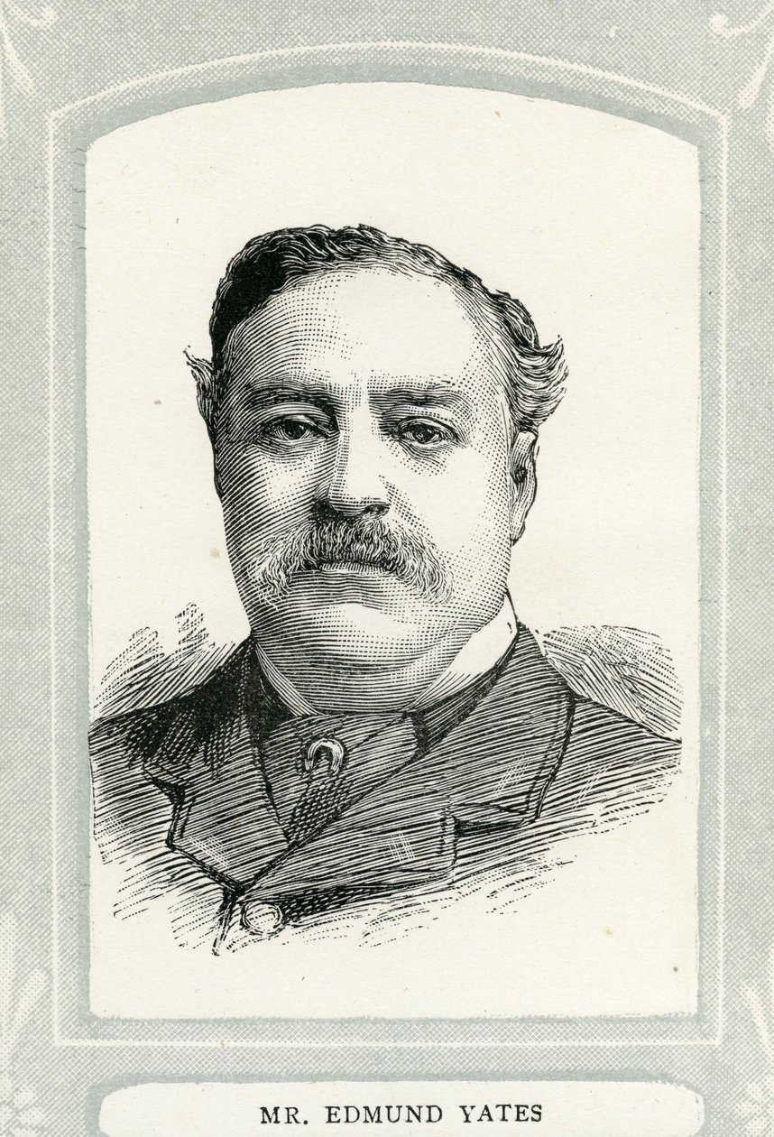 Edmund Yates (1831-94), giornalista e romanziere da English School