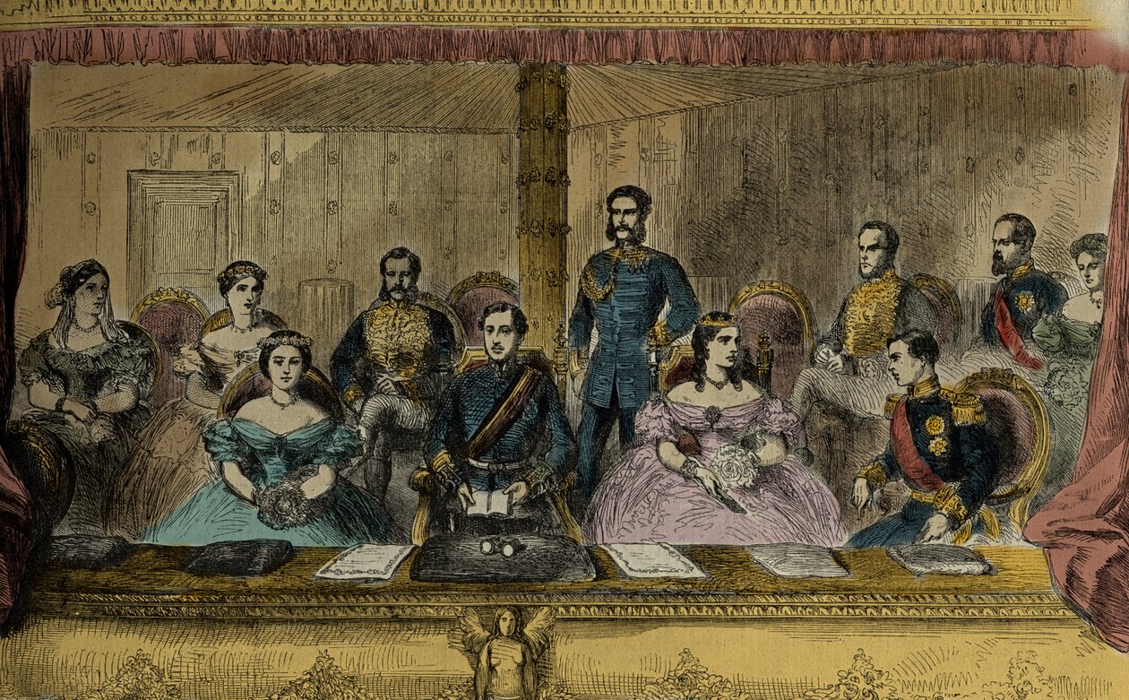 Edoardo VII e la regina Alessandra d