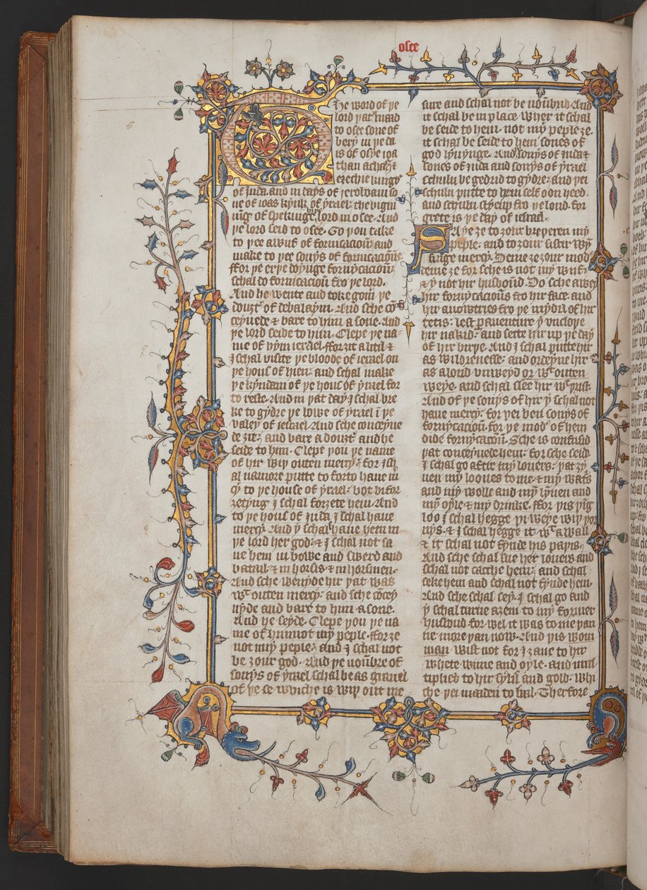 Egerton 617, Bibbia wycliffita, prima del 1397 (pergamena) da English School