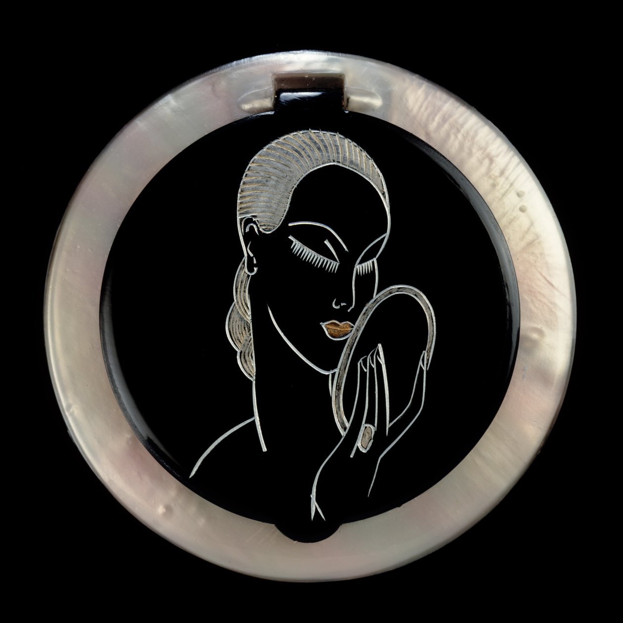 Elegance Powder Compact, 1920-30 da English School