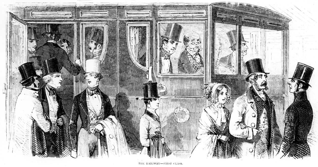 Corse di Epson 1847: la ferrovia - prima classe da English School