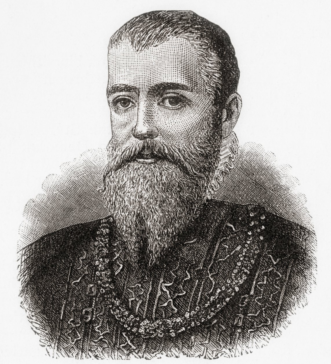 Eric XIV, 1533-1577, Re di Svezia, da Ward and Locks Illustrated History of the World, pub. c.1882 da English School