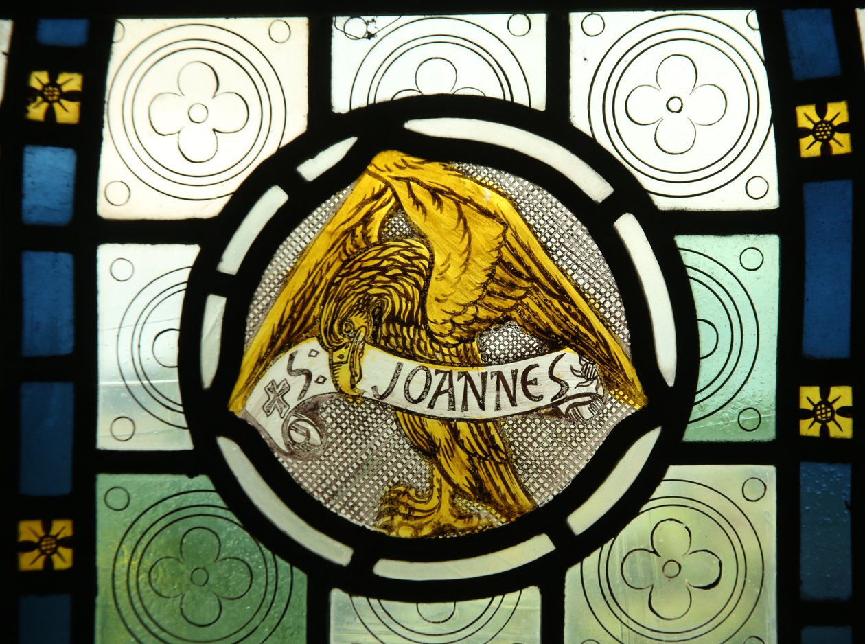 Emblema evangelista: San Giovanni da English School