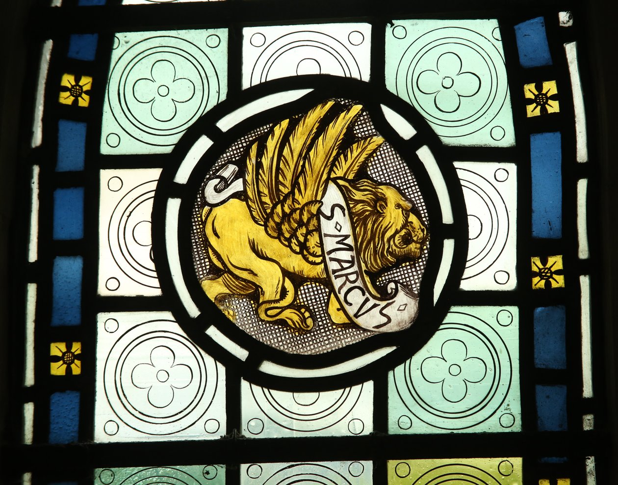Emblema evangelista: San Marco da English School